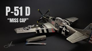 P51 D quotMiss Capquot  Tamiya 132  Full build [upl. by Ahsinyar203]