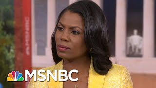 Omarosa Manigault President Trump ‘Certainly’ Hated Barack Obama For His Race  Hardball  MSNBC [upl. by Adnileb]