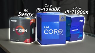 늦었지만 확실한 인텔 끝판왕 vs AMD 끝판왕 CPU 리뷰 [upl. by Hoag743]