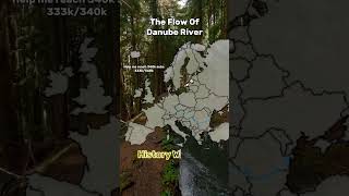 The Flow Of Danube River europe mapper history capcut mapping [upl. by Hadias]