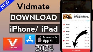 📲 How To Download Vidmate in iphone  How to Install nstall Vidmate in iphone vidmateinstalliphone [upl. by Ellezig303]