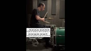 Danny Carey  “Eulogy” Drum Cover tool drumcover drummer musicians eulogy drums [upl. by Haet]