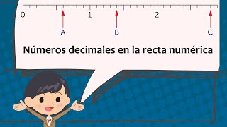 Cuarto grado  Números decimales en la recta numérica [upl. by Faustus196]