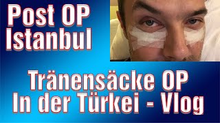 Tränensäcke entfernen Unterlidstraffung Istanbul Vorher Nachher Bilder Türkei [upl. by Ellicul212]