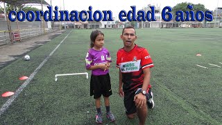 ejercicios de coordinacion para niños de 6 a 8 años [upl. by Arracahs]