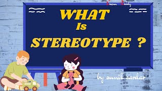 What is Stereotype  stereotype diversity and discrimination  Example of Stereotype  stereotype [upl. by Det]