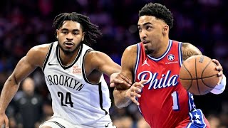 Brooklyn Nets vs Philadelphia 76ers  Full Game Highlights  November 22 2024 Emirates NBA Cup [upl. by Yelreveb186]