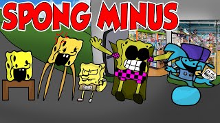 FNF vs SPONG but MINUS SpongeBob [upl. by Goar]