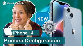 iPhone 14  Primera Configuración •⚙️🆕  Tutorial [upl. by Topper]