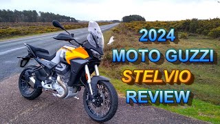 ★ 2024 MOTO GUZZI STELVIO REVIEW ★ [upl. by Nuahsyt404]