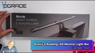 Quntis eReading LED Monitor Light Bar [upl. by Coltson26]