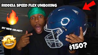 Unboxing My New Football Helmet🤩🔥150 RIDDELL SPEEDFLEX UNBOXING [upl. by Eirdua]