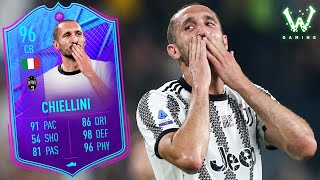 UNBEDINGT mitnehmen ☝🏻🇮🇹 96 Chiellini End of an Era SBC Player Review 🔥 FIFA 22 Ultimate Team [upl. by Einnus941]