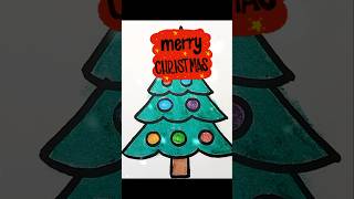 merry Christmas 🎄🎁 christmas christmas2024 christmasdrawingeasy christmastree fun [upl. by Adelpho]