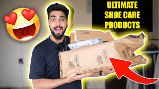 Ye SHOE CARE products best hai 😍🔥 Shoe accessoriesshoe care products Lakshay thakur [upl. by Htial176]