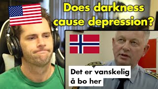 American Reacts to Living in Norways Darkest City  Part 2 [upl. by Kealey]