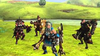 Monster Hunter Frontier GG Trailer  Tonfa [upl. by Wardlaw]