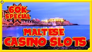 60K SPECIAL  QUICK TRIP TO MALTA for some CASINO SLOTS [upl. by Neri]