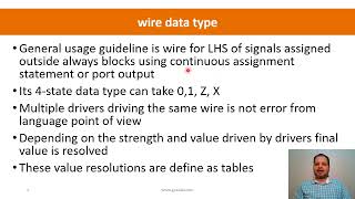 SystemVerilog Data Types [upl. by Areip]