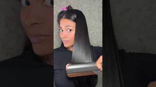 is this the secret to perfect straight hair 😱  beauty tips youtubeshort beauty dyson [upl. by Elyrad]