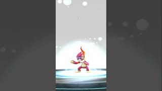 EVOLVING A SHINY CHIMCHAR INTO A SHINY INFERNAPE pokemongo shinypokemon infernape [upl. by Aaronson768]