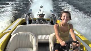 Jet Boat Tahiti 18 1974 Olds 455 part 4 [upl. by Eelatsyrc]