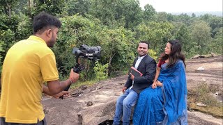 Shooting Video  New Christian Song with Santosh Oraon amp Sandhya Rani  singersantoshoraon [upl. by Geno]