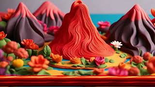 Volcano Magic Watch the Lava Flow  Fun Song for Kids [upl. by Cadal]