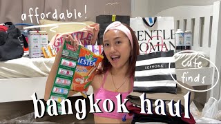 THAILAND HAUL 🛍️💸 WHAT IS BUDGET Gentlewoman Pratunam Market Sephora BigC  Marta Cervanez [upl. by Nolahs]