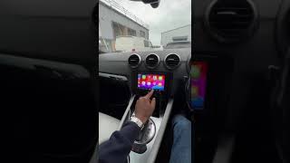 Audi TT S Goes Wireless CarPlay Rearview Camera KENWOOD DMX8021DABS audi carplay caraudio [upl. by Nilekcaj]