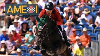 Andrés Azcárraga y el caballo Contendros 2 acceden a la gran final en París 2024 con Salto ecuestre [upl. by Castro921]