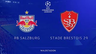 FC 24  RB Salzburg vs Stade Brestois 29  UEFA Champions League League Phase  PS4 Gameplay FC24 [upl. by Hawker]