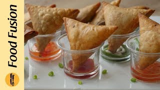 Pizza Samosa Recipe by Food Fusion Ramzan Special [upl. by Araik241]