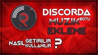 Discord Müzik Botu eklemeNasıl kulanılır [upl. by Manton]