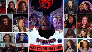 SpiderMan Across the SpiderVerse 2023 Reaction Mashup [upl. by Ahsaten865]