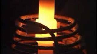 Induction Brazing Steel to Copper in a protective atmosphere [upl. by Nylednarb123]