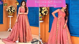 Review of Asim Jofa Dress  Asim Jofa Review Unboxing and full review of Asim Jofa dress [upl. by Mchugh271]