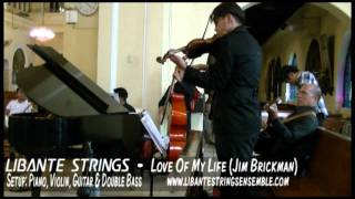 Love Of My Life Jim Brickman cover by Libante Strings [upl. by Enneiviv]