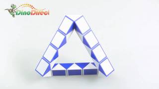 Rubiks Twist Transformable Snake Puzzle Toy  dinodirect [upl. by Brodie]