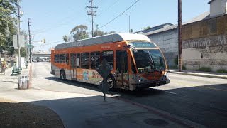 2019 LACMTA ENC Axess BRT 1669 [upl. by Agathy]