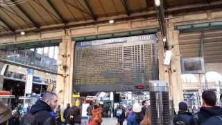 Paris Gare du Nord Train Station Departure Board [upl. by Muriel]