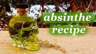 How to make absinthe homemade alcoholic drink [upl. by Torre]