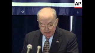 USA WASHINGTON JESSE HELMS WARNS OF AN ARMS RACE IN ASIA [upl. by Tosch]