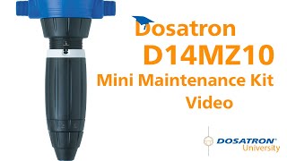 Dosatron D14MZ10 Mini Maintenance Kit Video [upl. by Akemehs537]