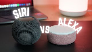 Siri vs Alexa  რომელი და რატომ ვადარებთ HomePod Miniს და Echo Dotს [upl. by Osnohpla220]