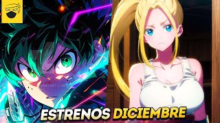 🔥ESTRENOS ANIME IMPERDIBLES DICIEMBRE 2023 NETFLIX Crunchyroll Disney Animeflv xd y más [upl. by Dor]