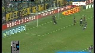 Boca Juniors 0 San Lorenzo 3 Clausura 2007 Los goles [upl. by Christalle662]