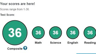 ☆ 36 on the ACT perfect score subliminal manifestation guide affirmation audio [upl. by Tarton704]