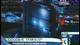 March 13 2007 KTNV Coverage Stardust Implosion [upl. by Leander]