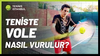 Teniste Vole Nasıl Vurulur Vole Vuruşu Tekniği  Vole Stratejisi Dersi [upl. by Enelcaj]